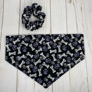 Dog Bandana & Scrunchie set